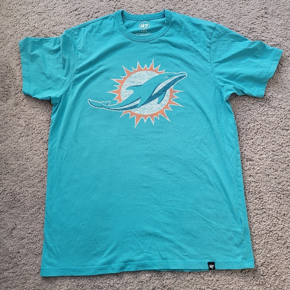 Miami Dolphins Teal Logo T-Shirt